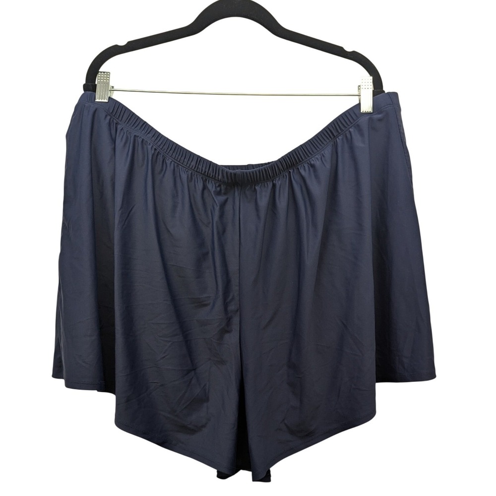 Swim365 Swim Skirt Women 28‎ Navy Blue Excellent Modest Built-in Brief 67-0050-4